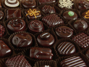 chocolate traz felicidade, literalmente