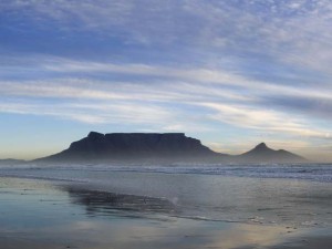 Table Mountain, a grande atração de Capetown 