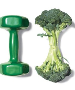 Bíceps ou brócolis, eis a questão