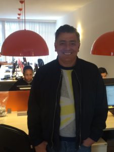 Mario Sergio em seu novo escritório