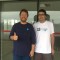 Mandrey, da Dieta da Rede Social, e Paulo Vieira, do Jornalistas que Correm, em São Paulo